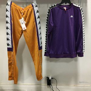 NWT Kappa 2 pc set 1 t-shirt 1 pants